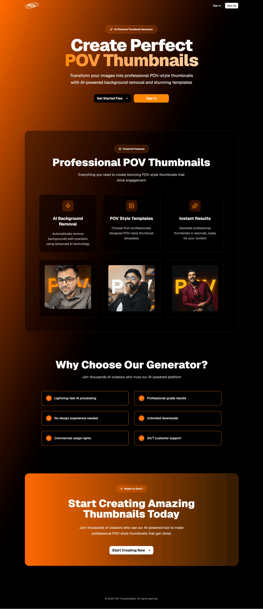 POV Thumbnail Generator