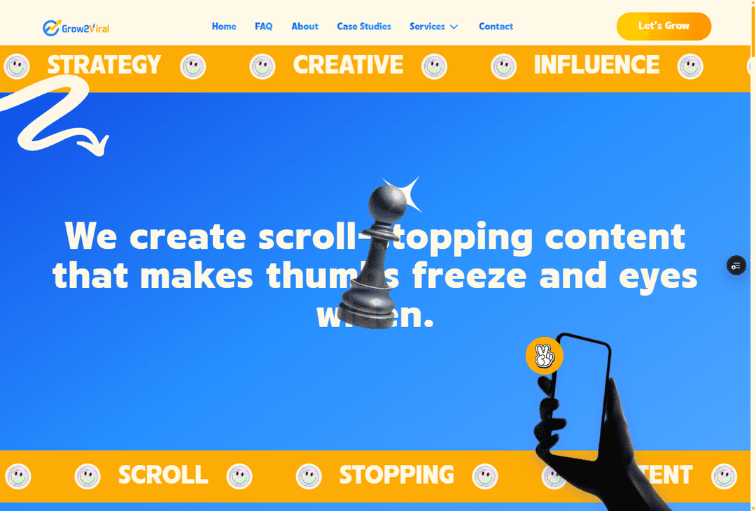 Grow2Viral (Client Project)